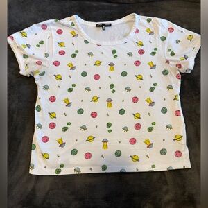 Outer Space Crop Top